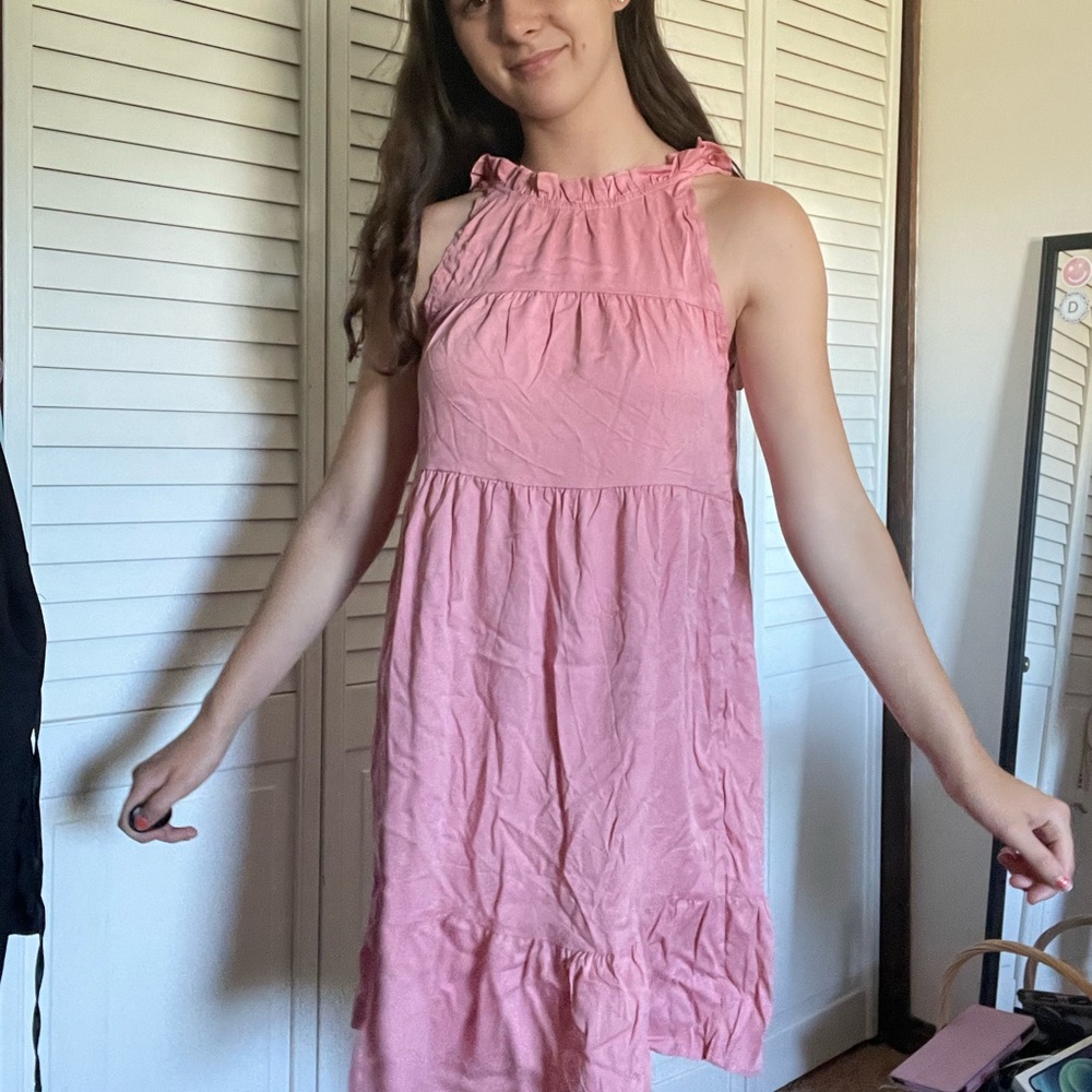 Pink dress